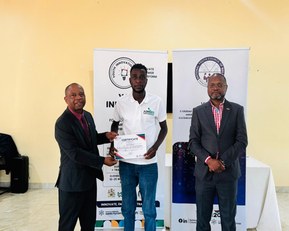 Agritech Enterprise Awarded Youth Innovation Fund by National Youth Council of Malawi